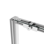 Душевая дверь Slim Soft VDS-1SS130CL, 1300, хром, стекло прозрачное