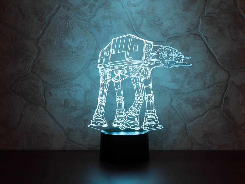 3Д-светильник "AT-AT"
