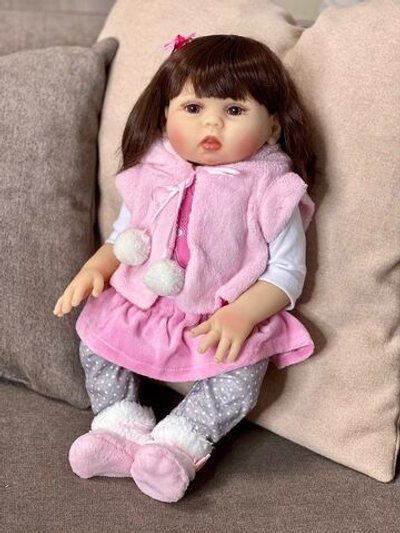 Кукла Реборн мягконабивная 48см в пакете (FA-006)