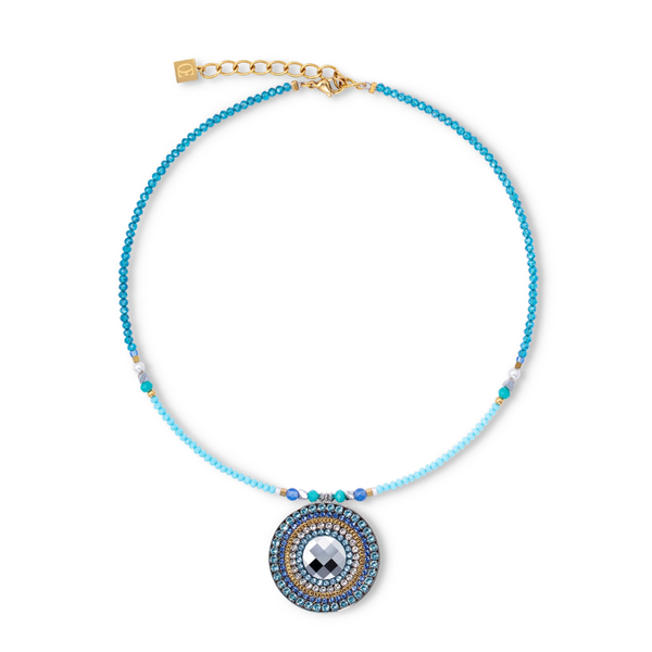Колье Coeur de Lion Turquoise 2035/10-0600