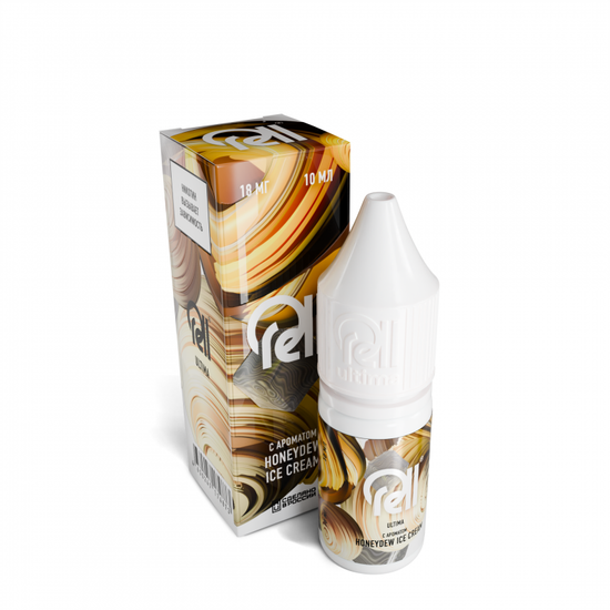 Никотиносодержащая жидкость RELL ULTIMATE Honeydew ice Cream (Ханидью айс крим) 10м