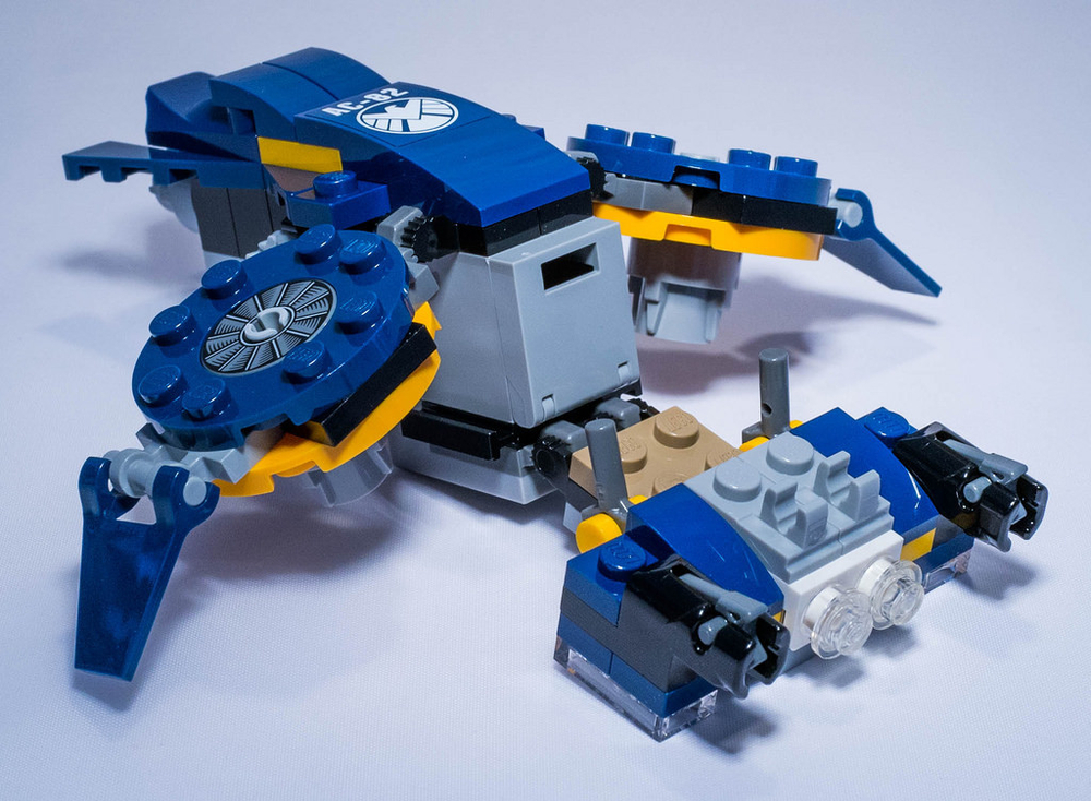 LEGO Super Heroes: Воздушная атака Карнажа 76036 — Carnage's SHIELD Sky Attack — Лего Супергерои Марвел
