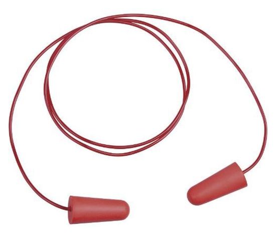 Беруши Delta Plus CONICCO200 (шнурок) цвет красный