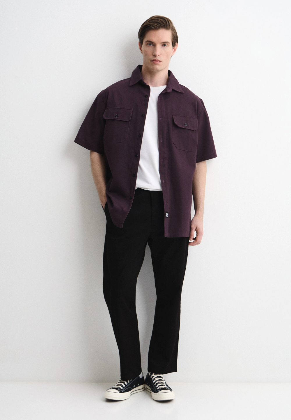 Cigar82 Shirt - deep purple