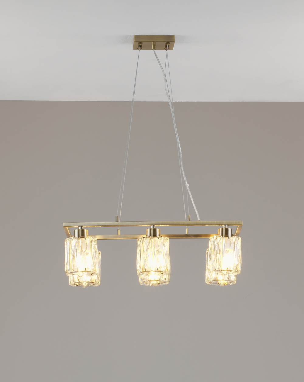 Люстра подвесная Moderli V11686-6P Prismique