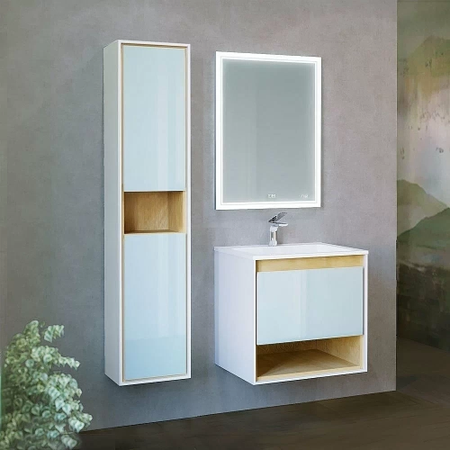 Тумба с раковиной Jorno Glass 65
