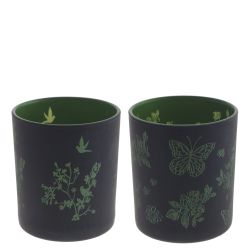 GAEM Подсвечник, L9 W9 H10 см, 2в.