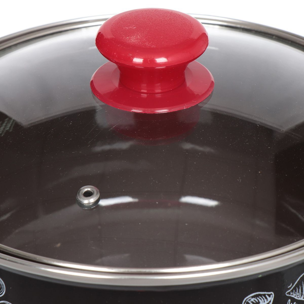 Набор эмалированной посуды 6 пр, кастрюли 2,3,4 л, Керчь, Болоньезе-1-Экстра