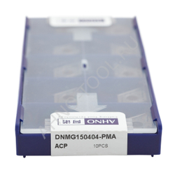 Пластина твердосплавная ISO DNMG150404-PMA ACP20E AHNO по стали, получистовая