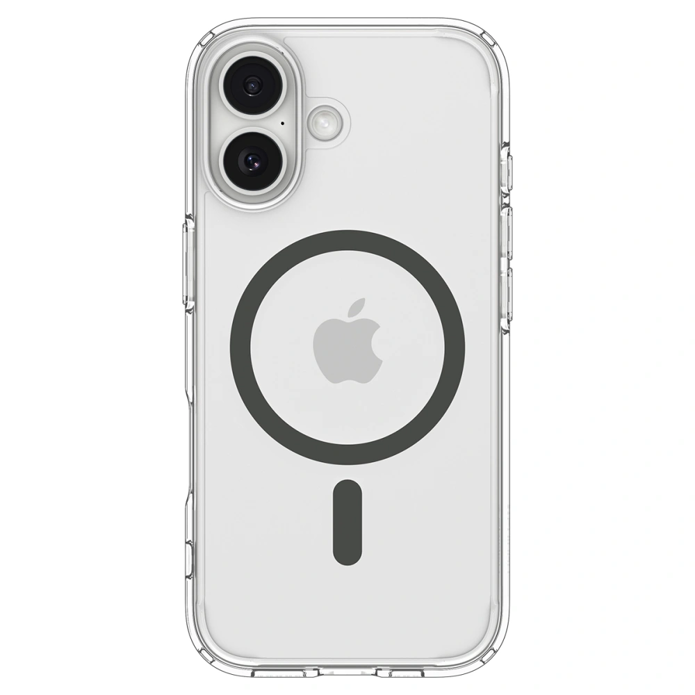 Чехол Spigen Ultra Hybrid Magsafe для iPhone 17 прозрачный/графит