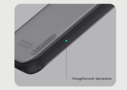 Противоударный чехол для iPhone 17 Pro Max, серия Super Frosted Shield Pro (Clear version) прозрачный тонированный от Nillkin