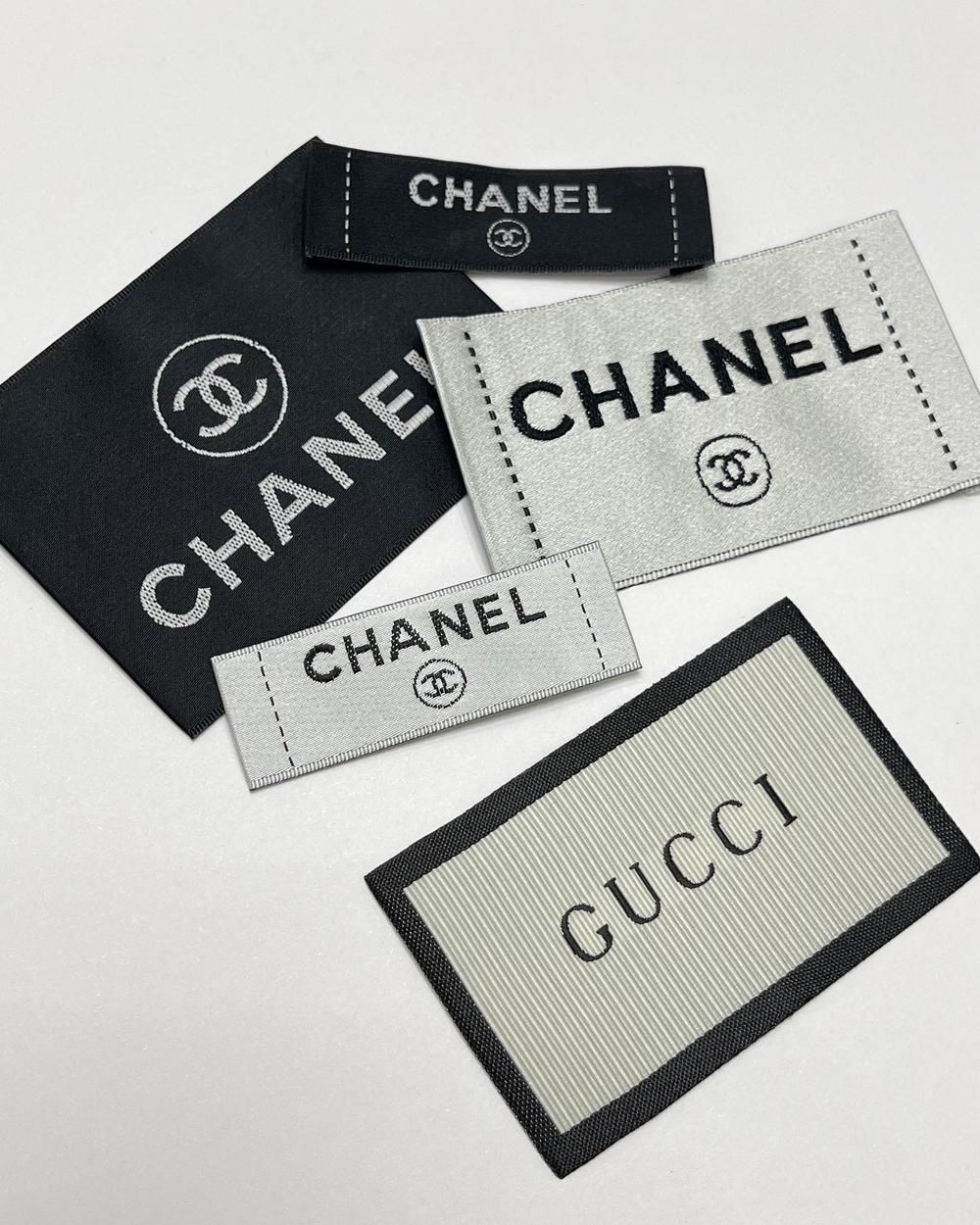 Бирка Шан. Белая 17x50 мм