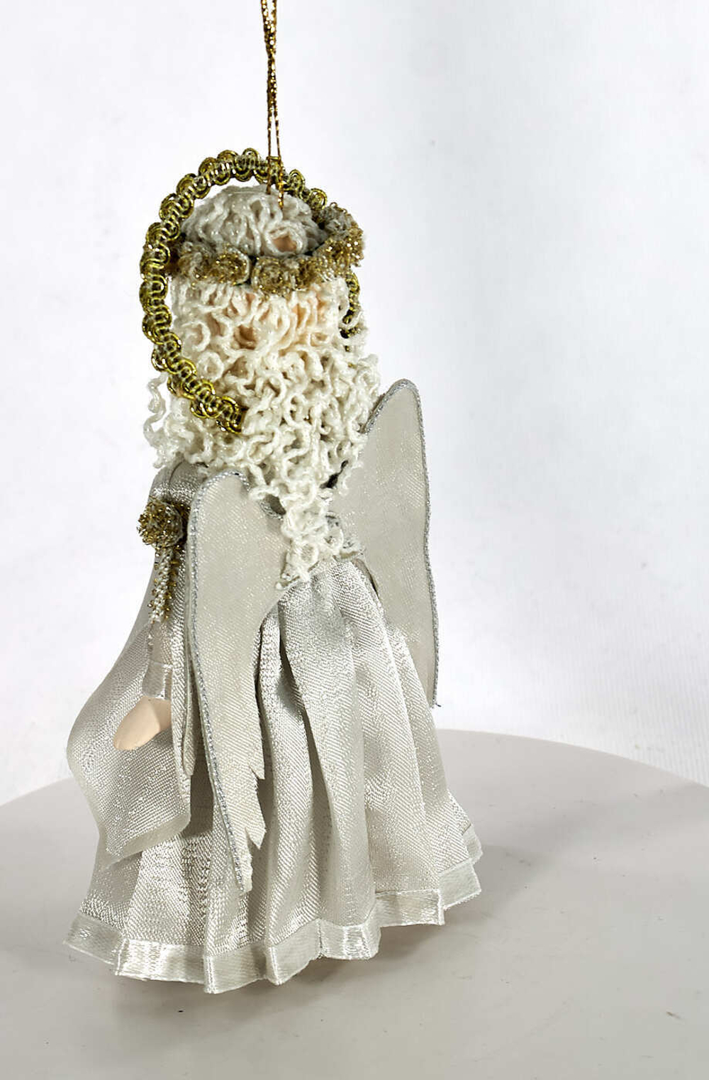 Подвесная фарфоровая кукла Ангел. Сувенир ручной работы