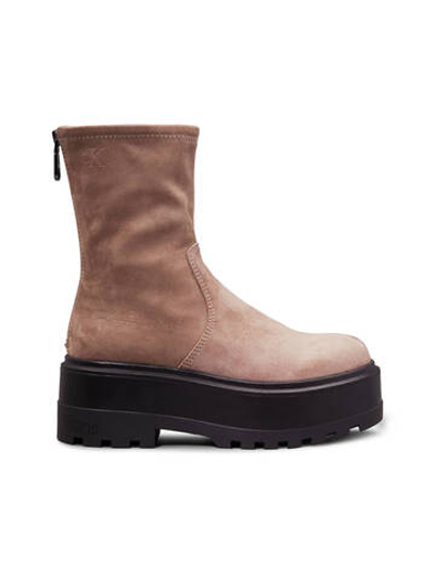 Ботильоны на платформе CALVIN KLEIN JEANS - бежевый(YW0YW01602)