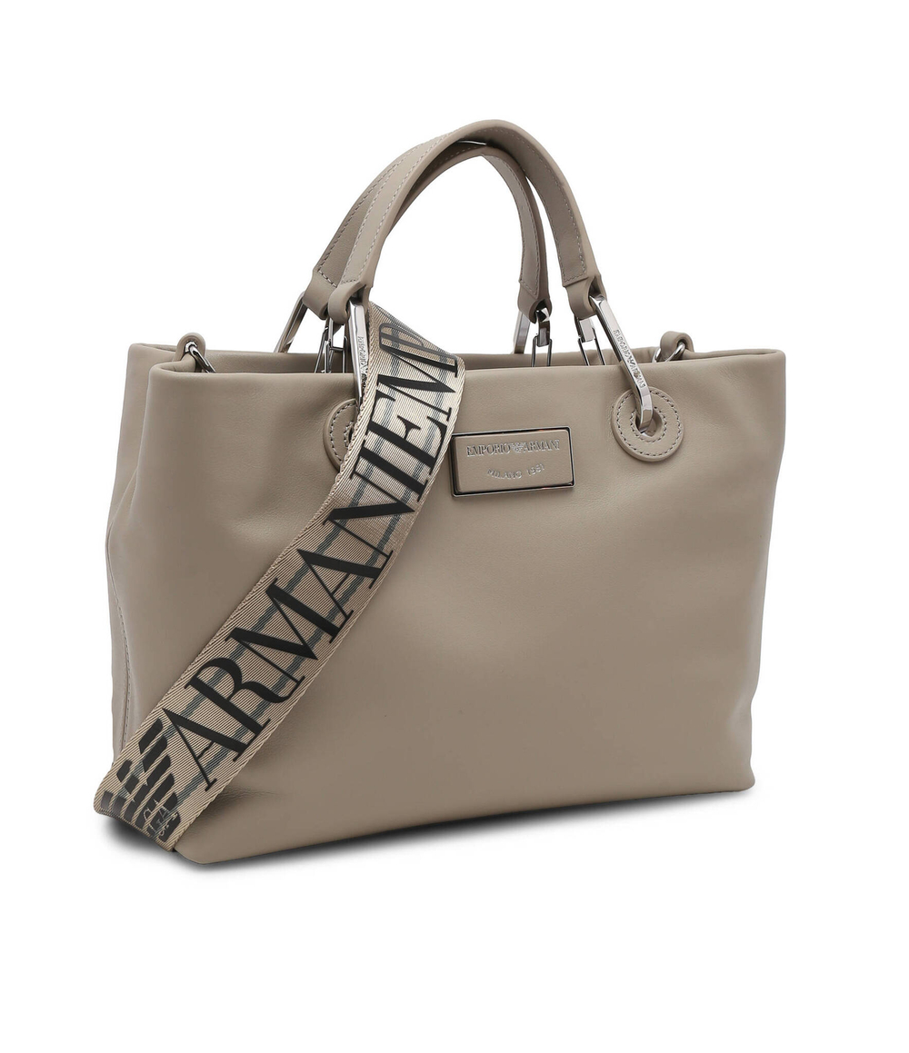 Сумка через плечо + поясная сумка Emporio Armani - бежевый(Y3D166 Y478E)