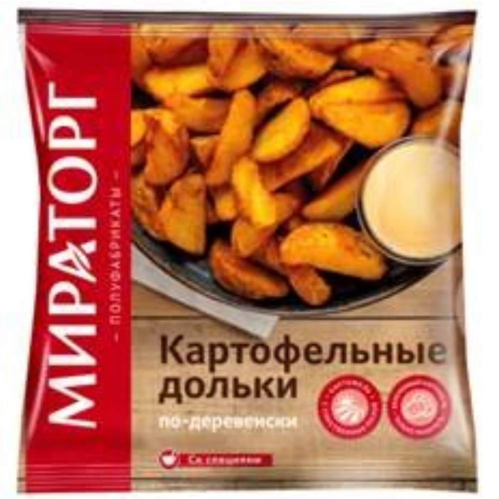 Картофельные дольки по деревенски  Мираторг 400 гр