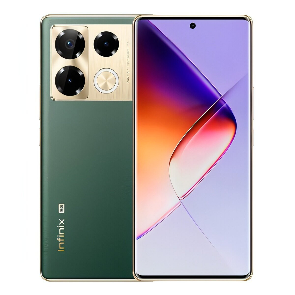 Смартфон Infinix NOTE 40 Pro+ 5G 12/256GB, 2 nano SIM, 108Мп, 6.78", AMOLED, Vintage Green