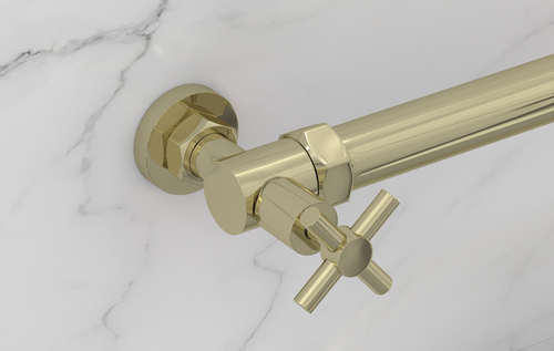 Вентиль Сунержа угловой крест (G 1" НР х G 3/4" НГ)