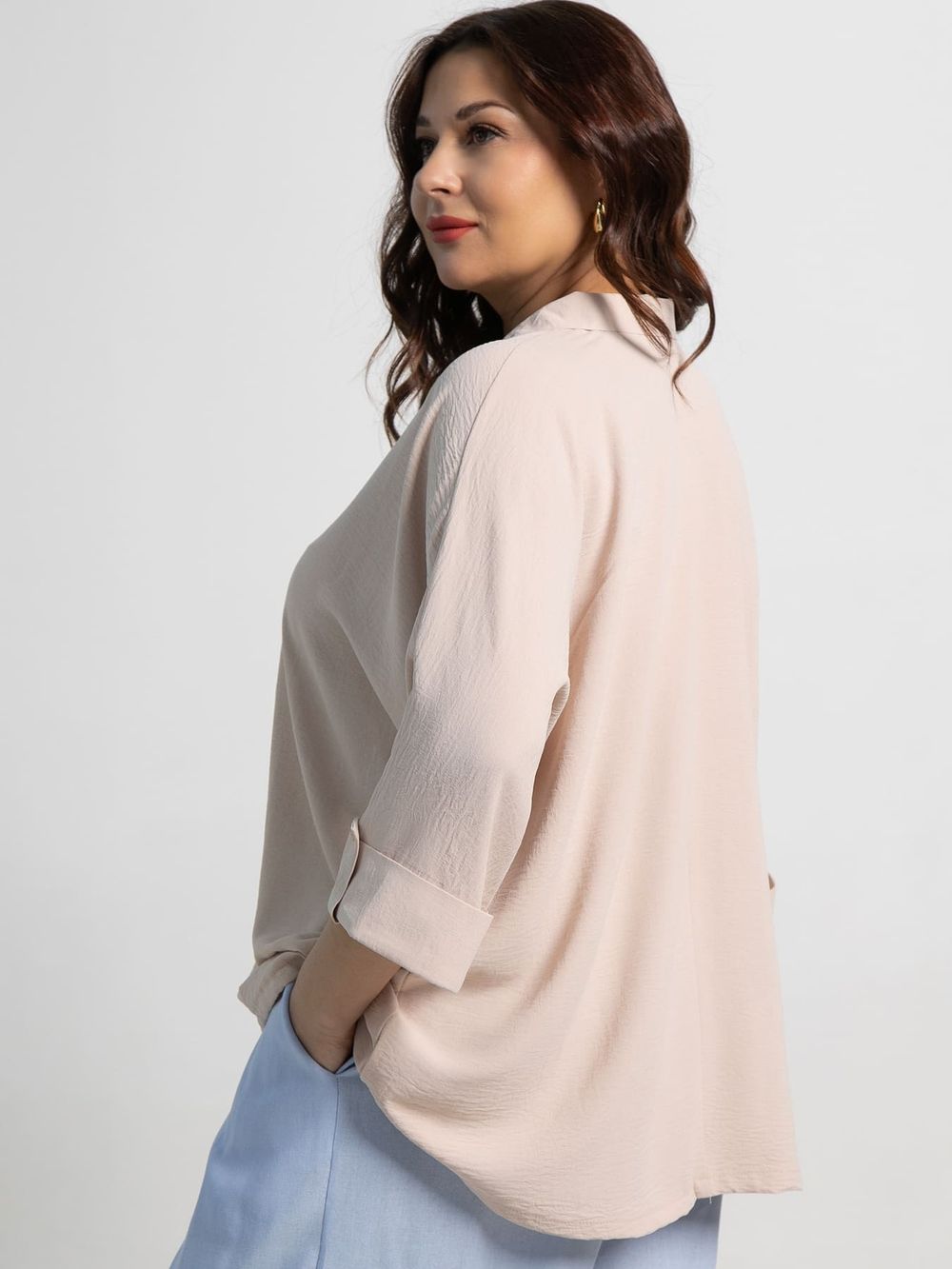 Блуза Серенада (бежевая) Б15554-24М LT Collection