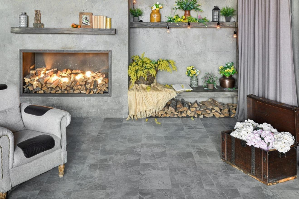 SPC плитка Alpine Floor Stone Mineral Core Ваймеа ECO-15-3