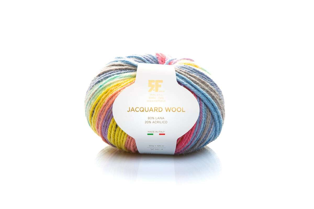 JACQUARD WOOL закуп с фабрики, 500г