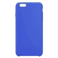 Силиконовый чехол Silicon Case WS для iPhone 6, 6s (Синий)