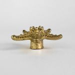 Ручка-кнопка MOS006 brass