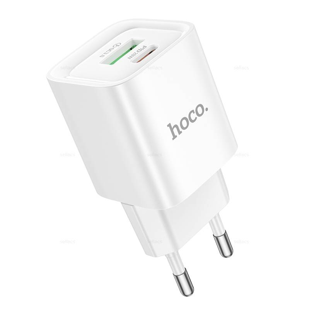 Зарядное устройство Hoco C147A PD20W+QC3.0 (white)