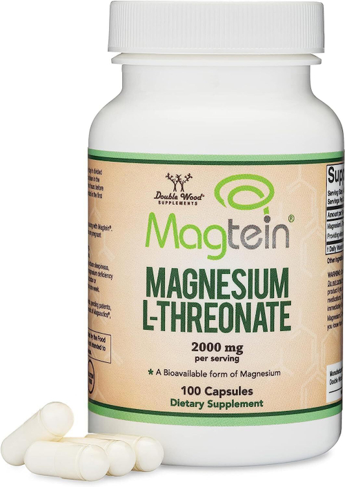 Double wood Magtein magnesium l-threonate 2000mg.