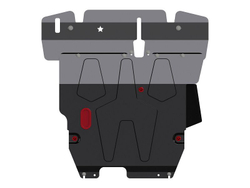 Защита картера и КПП Sheriff для Mitsubishi Lancer Cedia IX 2000-2004 арт.14.0515
