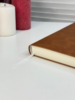 Блокнот А4 200л. (400страниц) без разлиновки Коричнево-желтый (К44-936A)