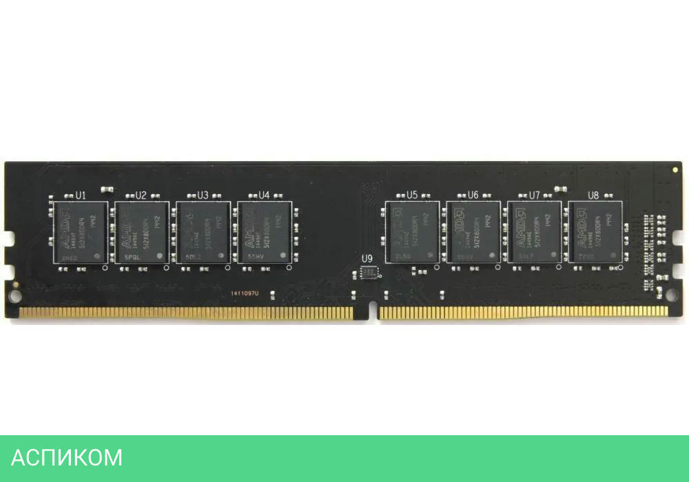 Оперативная память AMD Radeon R7 Performance Series 16GB DDR4 Black Bulk (R7416G2606U2S-UO)