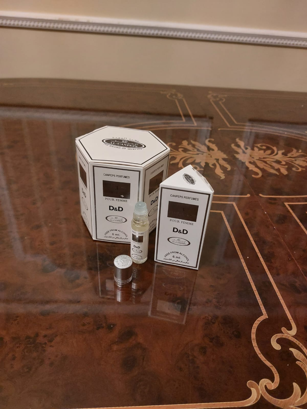 Духи масляные мужские D&D Pour Femme, 6 мл