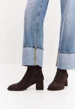 Ботильоны // Inga // Chocolate // Suede