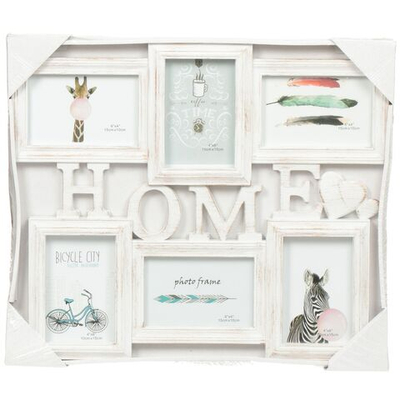 Фоторамка-коллаж на 6 фото, 40.5х47 см, Home винтаж, Y3-1583