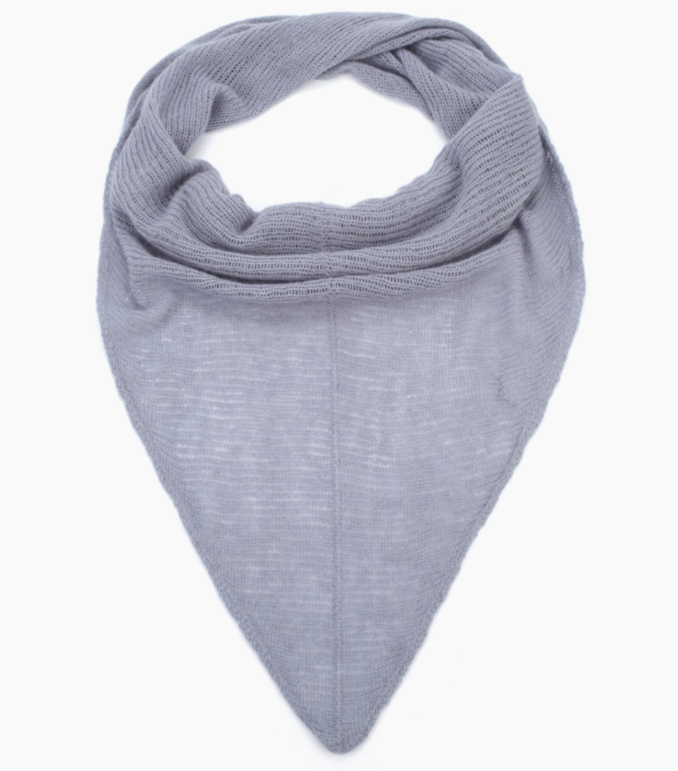 Женская косынка DBR 0568 серо-голубой