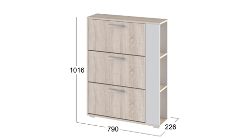 Тумба для обуви «Эрика» Тип 1