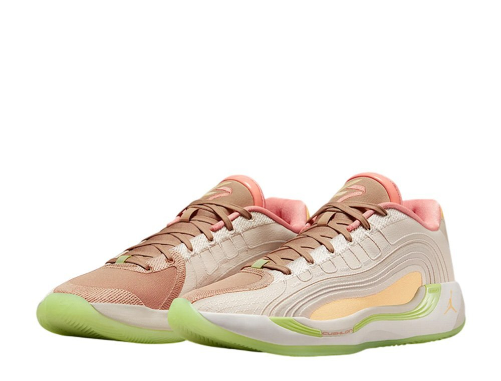 Баскетбольные кроссовки Jordan Luka 4 "Light Orewood and Tangerine"