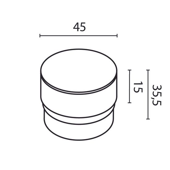 Комплектующие для трековой системы Technical RingSAcr-5-W