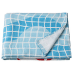 Полотенце банное детское IKEA SPORTSLIG (СПОРТЛИГ), Разноцветный с рисунком, 70x140 см