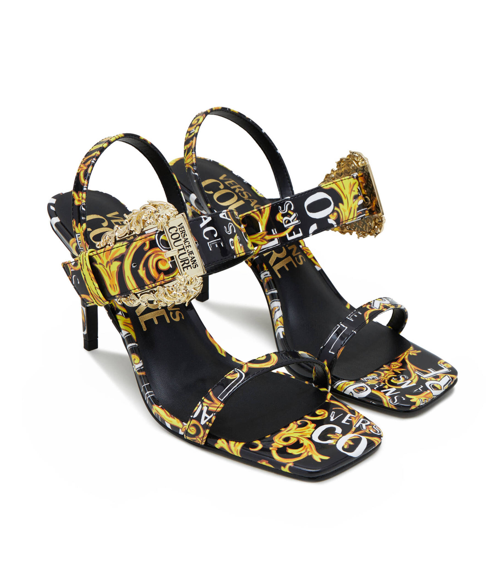 Босоножки на шпильках SCARPA Versace Jeans Couture - черный(76VA3S71ZS366)