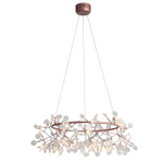 SL379.203.135 Люстра подвесная ST-Luce Медный/Белый LED 135*0,3W 3500K