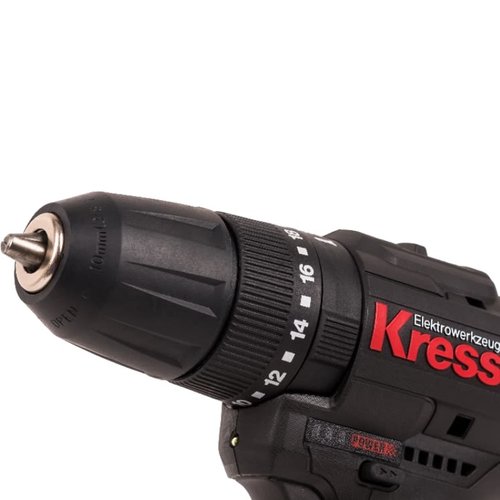 Дрель аккумуляторная KRESS KU362.2 12V 2Ачx2 ЗУ сумка