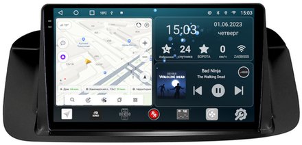 Магнитола для Honda Accord 2008-2012 - RedPower 679 Android 10, QLED+2K, ТОП процессор, 6Гб+128Гб, CarPlay, SIM-слот