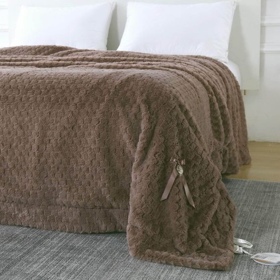 Аврил (мокко) Покрывало 160х220