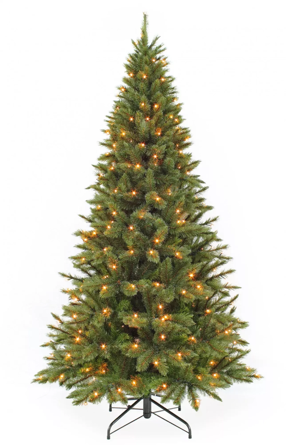 Ель Лесная Красавица стройная 120 см., 88 LED ламп, леска+пвх, Triumph Tree (73061)