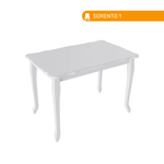 Стол SORENTO 1, цвет белый матовый