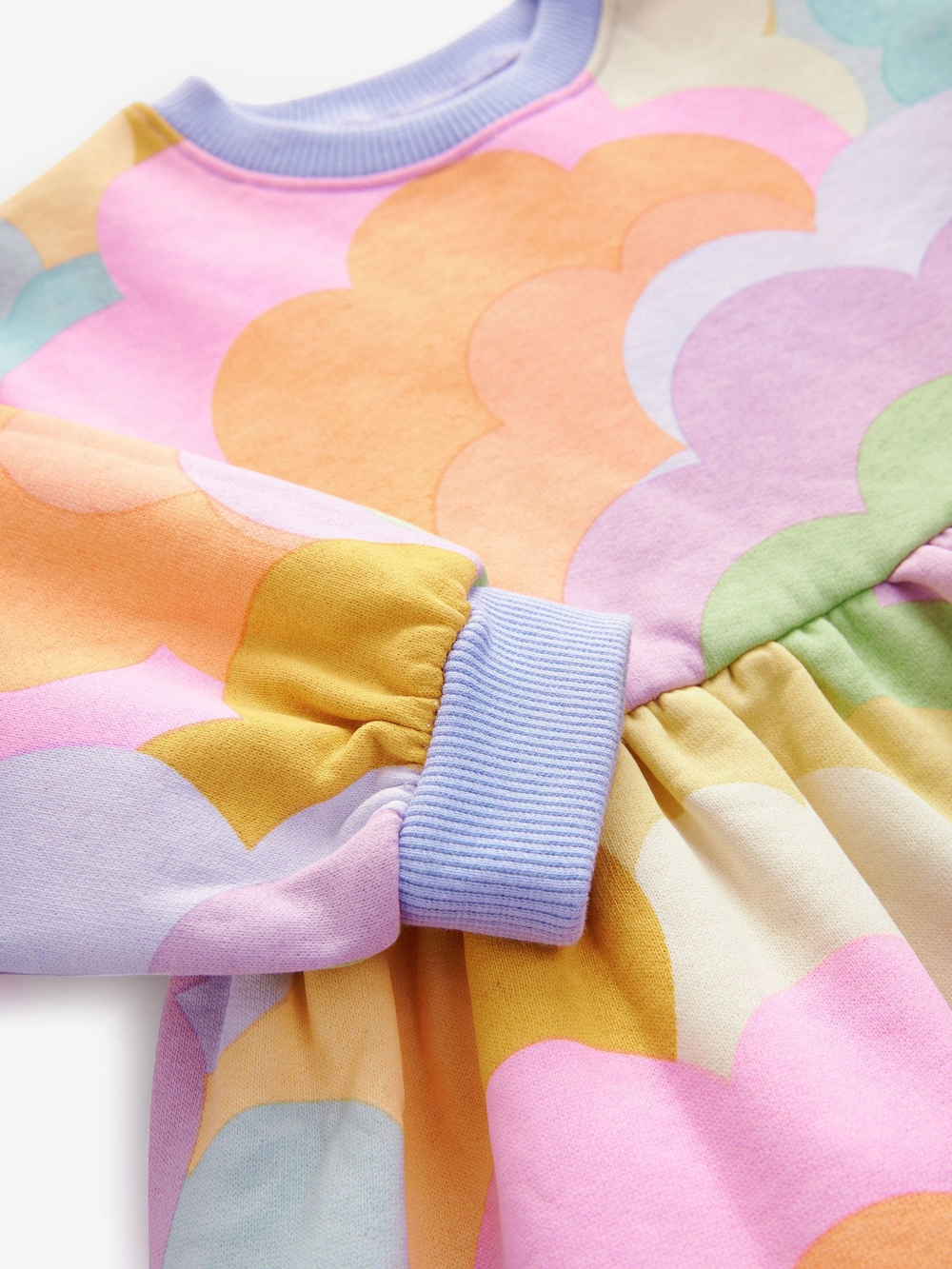 Платье для девочки Next 429-702, Сиреневый, Оранжевый