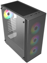 Корпус FSP Group CMT196B Black	 черный