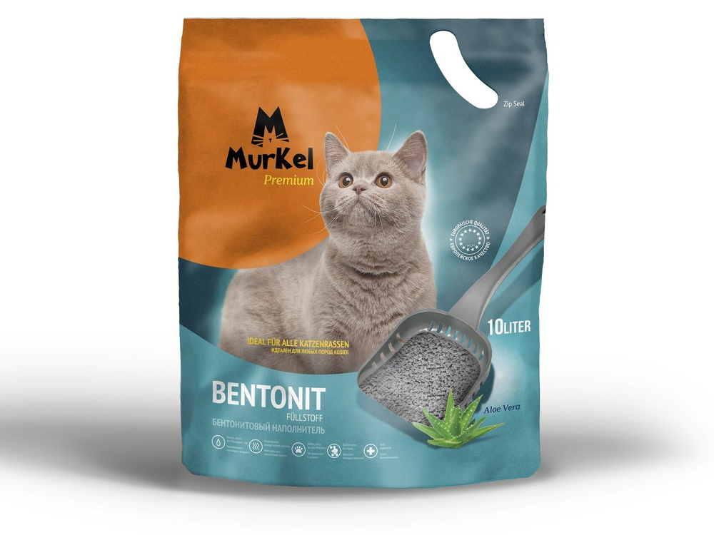 Наполнитель Murkel бентонитовый Алоэ вера